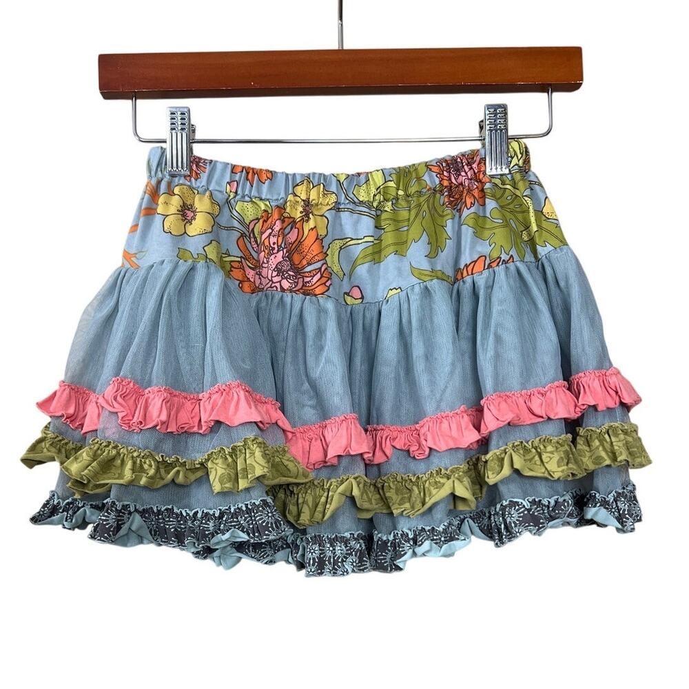 Matilda Jane Girls Skirt Size 4 Field Trip Jesse Tutu Twirl Circle